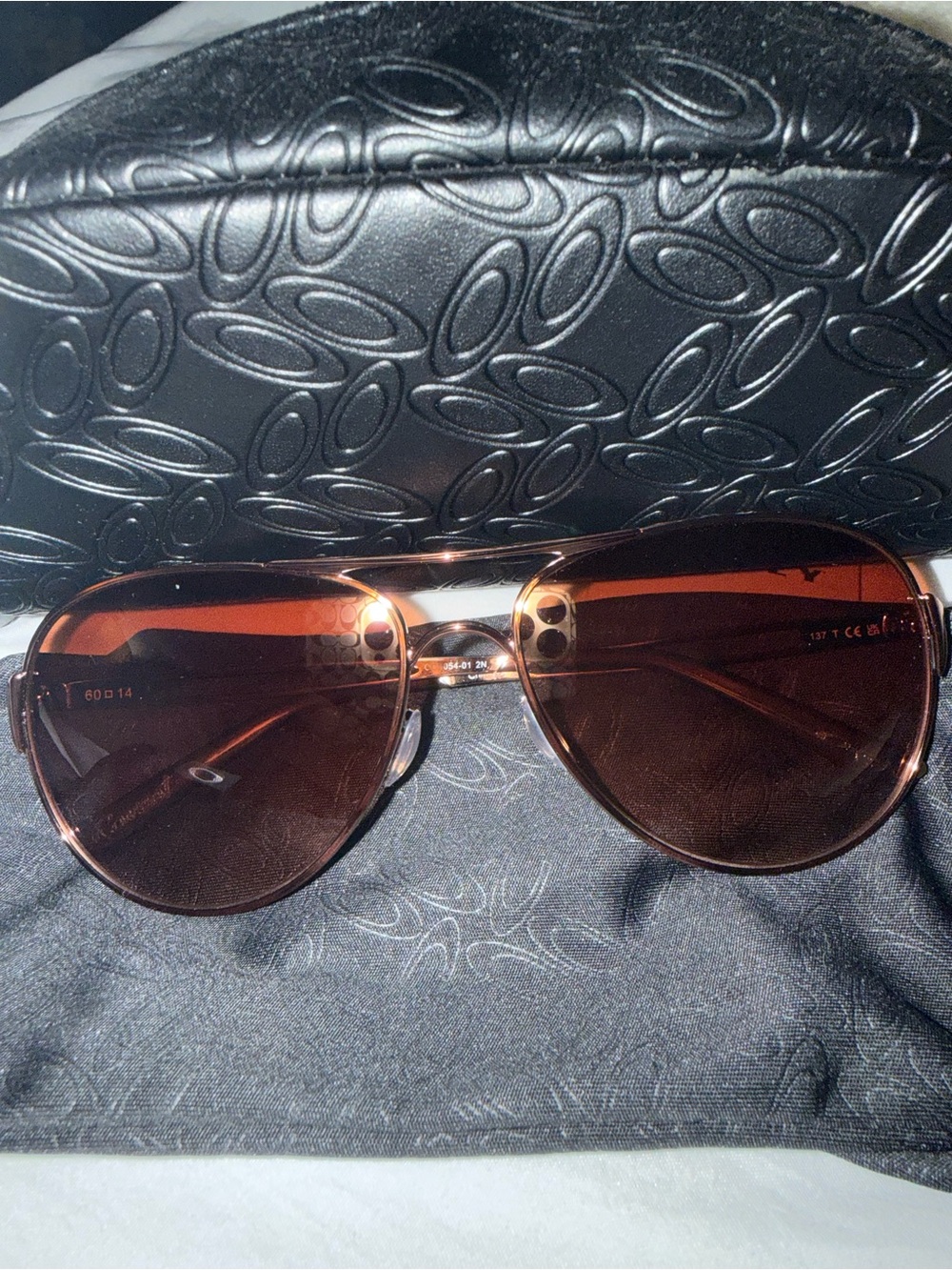 Rose Gold Oakley Cavet